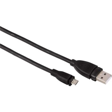 Hama Mikro USB Kabel 2.0 USB Kabel für Tablet Handy Laptop Smartwatch 