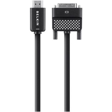 Belkin HDMI - DVI-D Videokabel Konventerkabel Vergoldet 3,6 m