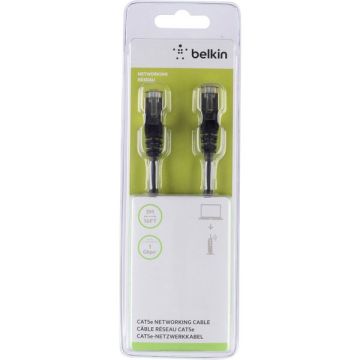 Belkin CAT 5e RJ45 Netzwerkkabel Ethernetkabel mit Rastnasenschutz 5m
