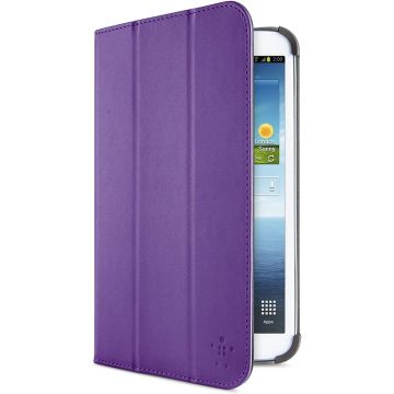 Belkin Multitasker Pro Folio mit Standfunktion geeignet für Samsung Galaxy Tab Violett