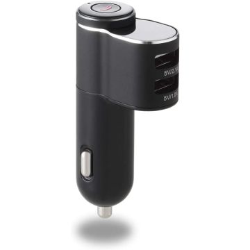 Cartrend USB Ladestecker mit Bluetooth Zigarettenanzünder