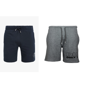  Diesel UMLB-PAN Shorts Herren kurze Jogging Hose in Blau oder Grau