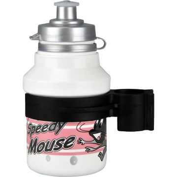 FISCHER Kinder Trinkflasche mit Fahrrad Halter 0.3L