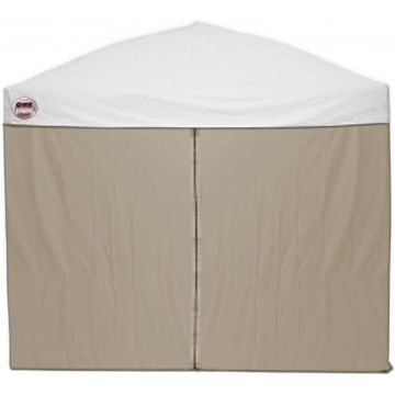 QuickShade Pavillon Seitenteil Wand Panel Kit Steckpavillon inkl. 3 Wände und 1 Beige 