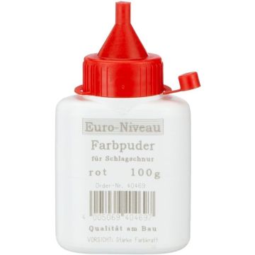 Stabila Euro Niveau Farbpuder für Schlagschnur Farbpuder-Patrone 100g Rot