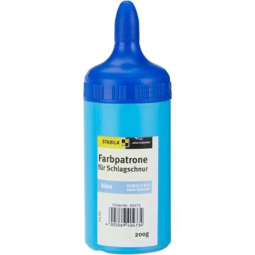 Stabila Farbpatrone für Schlagschnur 200g Blau