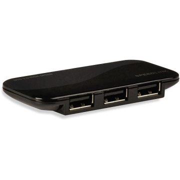 SPEEDLINK NOBILE Active USB Hub 4 fach USB-2.0 Schnittstellen verteiler 1,4m (B-WARE)