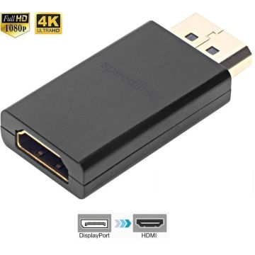 SPEEDLINK DisplayPort auf HDMI Adapter HQ 