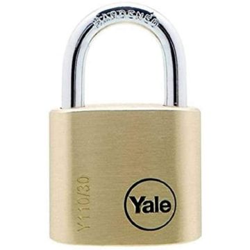 Yale Vorhängeschloss Vorhangschloss 31mm Koffer Bügelschloss inkl. 3 Schlüssel