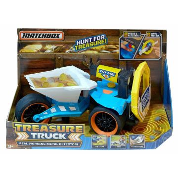 Mattel Matchbox Schatzsuche Truck Metalldetektor Kinder Spielzeug Auto 