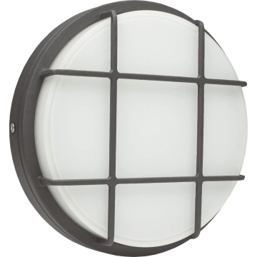 as-Schwabe LED Wandleuchte Rund 20W 1660lm Außenleuchte IP65 Kellerlampe Ø220mm