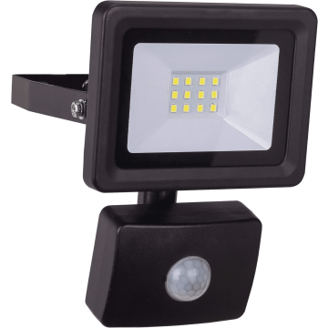 as-Schwabe Optiline LED Arbeitsleuchte mit Bewegungsmelder 10W 900lm Baustrahler