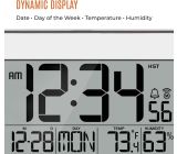 Marathon Atom-Wanduhr Kristallrahmen Hygrometer 