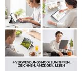 Logitech Combo Schutzhülle mit Tastatur für iPad Französisches Layout [B-WARE]