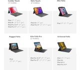 Logitech Combo Schutzhülle mit Tastatur für iPad Französisches Layout [B-WARE]