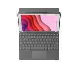 Logitech Combo Schutzhülle mit Tastatur für iPad Französisches Layout [B-WARE]