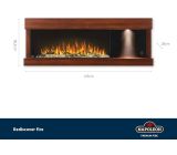 Napoleon Premium Fire Elektro-Kamineinsatz Wandkamin 135 cm