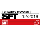 Creative MUVO 2c Bluetooth Lautsprecher Tragbar Rot [B-WARE]