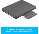 Logitech Slim Case Bluetooth Tastatur Schutzhülle FR Layout [B-WARE]