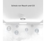 X-Sense Rauchmelder SC07 Kohlenmonoxidmelder CO Melder 10 Jahre Batterie