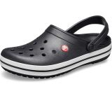 Crocs Unisex Crocband Schuhe Clogs 100% Croslite Strandschuhe 42/43 Sandale Schwarz