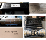Fidusport 20 kg Hantel Set Silber Kofferset Hanteln Dumbbell Set" Metall Chrom