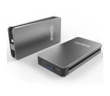 NINETEC NT-609 Powerbank / Akku Ladegerät mit Lightning und USB LadeKabel 
