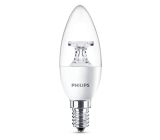 Philips LED Lampe 40 W E14 Warmweiß Klar Leuchtmittel