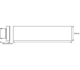 Ledvance Smart+ WIFI Tunable Weiß Panel Planon Frameless Dimmbare LED Deckenleuchte 400mmx100mm