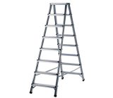 Brennenstuhl 1402030 Doppelstufenleiter Aluminium