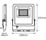 LEDVANCE Smarte LED Aussenleuchte mit WiFi 50W Flutstrahler Warmweiß 