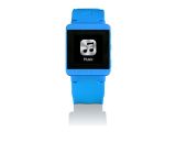 Bluetooth Sport Uhr Unisex Zeit Messer Digital MP3 Sportwatch-100-blau