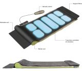 Homedics Stretch + Mat Massagematte Yogamatte Lila