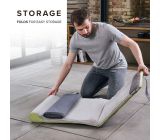 Homedics Stretch + Mat Massagematte Yogamatte Lila