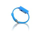 Bluetooth Sport Uhr Unisex Zeit Messer Digital MP3 Sportwatch-100-blau