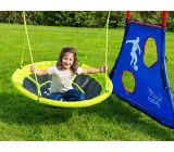 HUDORA Nestschaukel 110 cm Grün - Garten-Schaukel bis 100 kg 