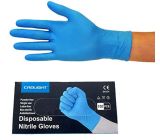 Fiduciashop 100 Stück Nitril Handschuhe Einmalhandschuhe Nitrilhandschuhe - Größe XL