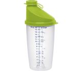 Emsa Superline Mixbecher mit Ausgussdeckel 0,5 Liter, inklusive Mixscheibe Grün