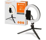 Ledvance LED Ringlicht mit Stativ Handy Ringleuchte Fernbedienung Bluetooth