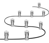 LEDVANCE ENDURA GARDEN DOT LED Gartenleuchte Lichterkette mit 9 LED Dots für Außen