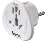 Hama Universal Reisestecker Reisesteckdose DE auf Universal