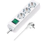 Brennenstuhl Eco-Line Steckdosenleiste 3-Fach Mehrfachsteckdose