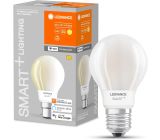 LEDVANCE Smarte LED-Lampe mit Wifi B22d Dimmbar Warmweiß Birnenform Matt 60W