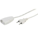 Vivanco Verlängerungskabel 5m Stromkabel TV Konsole 