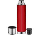alfi Thermosflasche Edelstahl rot 750ml Isolierflasche mit Trinkbecher 