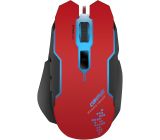 Speedlink 5-TastenGamer Maus für PC - Contus Gamingmaus schwarz-rot 