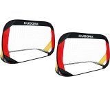 HUDORA Pop Up Fußballtor 2er Set Faltbar & Tragbar