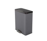 CURVER Mülleimer 65l Deco Bin Küche Abfalleimer Treteimer Papierkorb 