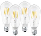 LEDVANCE Smarte LED-Lampe mit Bluetooth E27 Dimmbar Warmweiß  4er-Pack
