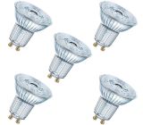 OSRAM® PAR16 GU10 LED Spot Strahler 35W Reflektor Lampe Kaltweiß [5er]